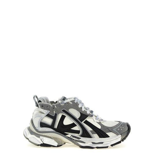 Balenciaga Gray Polyethylene Athletic Sneakers
