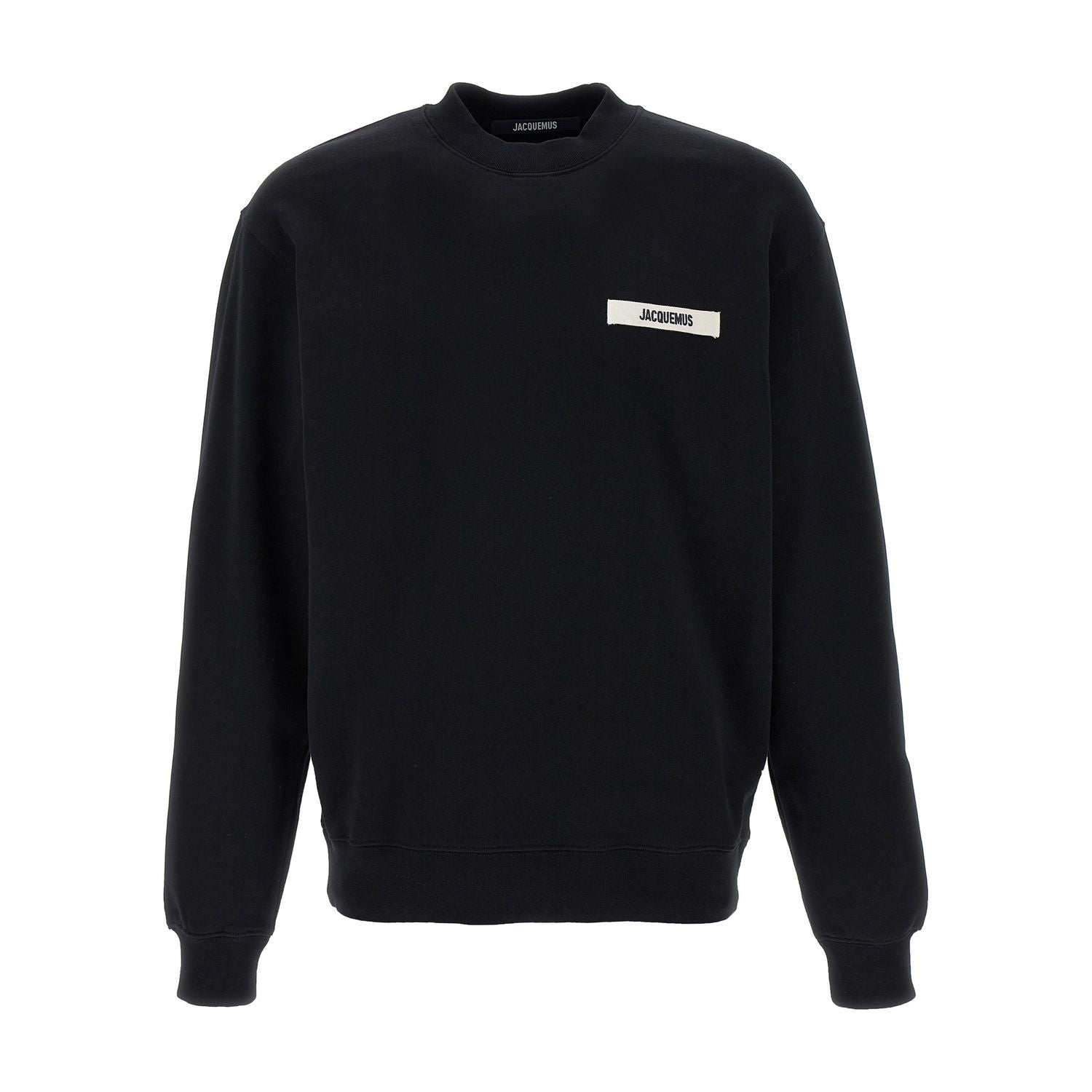 Jacquemus Black Cotton Sweatshirt