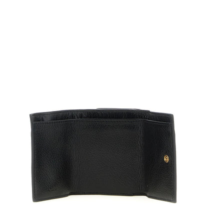 Chloé Black Buffalo Leather Cardholder