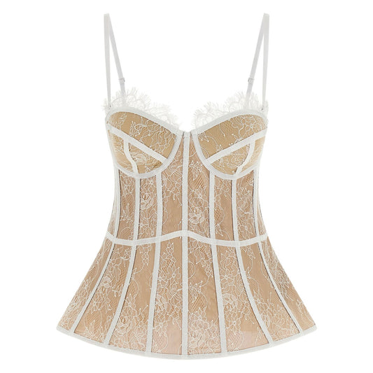 Giuseppe Di Morabito White Polyamide Tank Tops