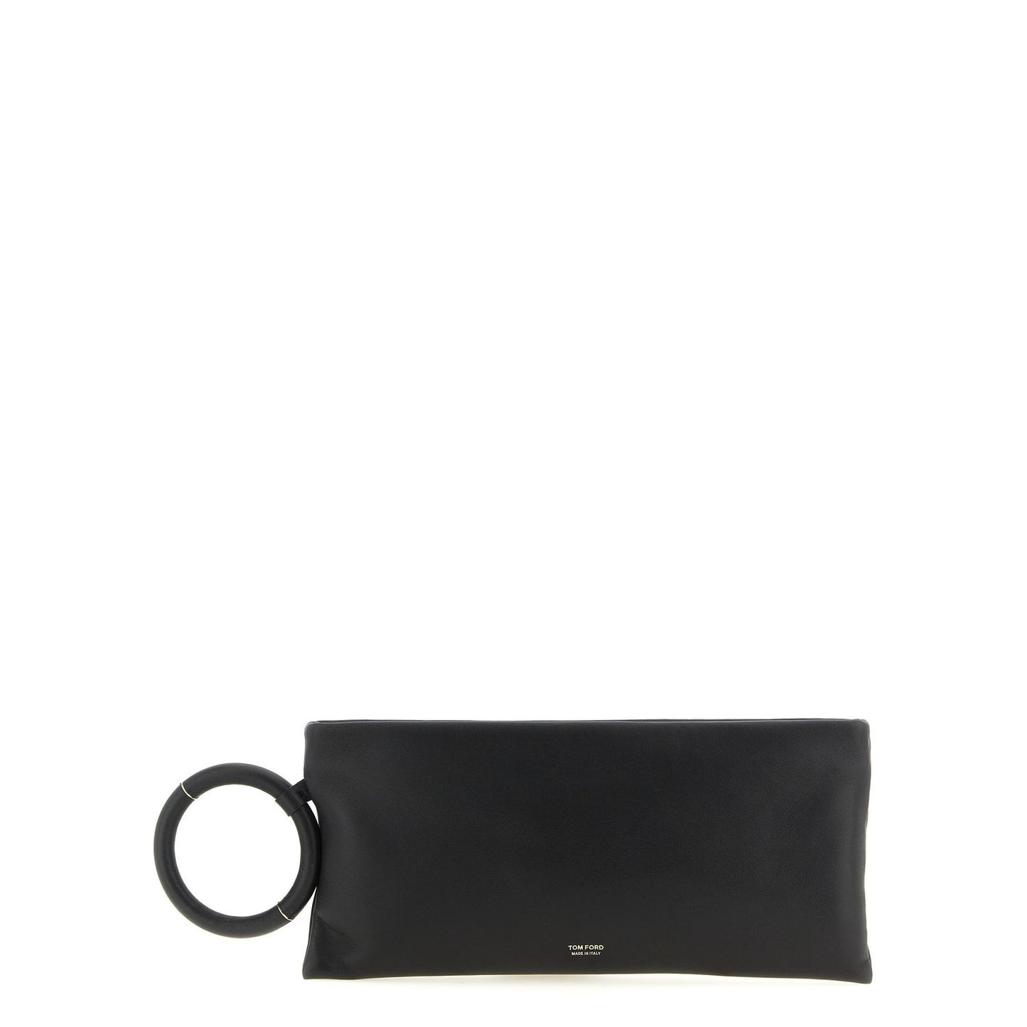 Tom Ford Black Lambskin Clutch Bag