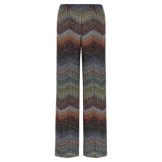 Missoni Multicolor Viscose Casual Pants
