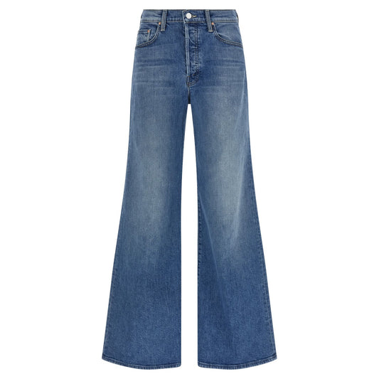 Mother Denim Blue Cotton Jeans Denim