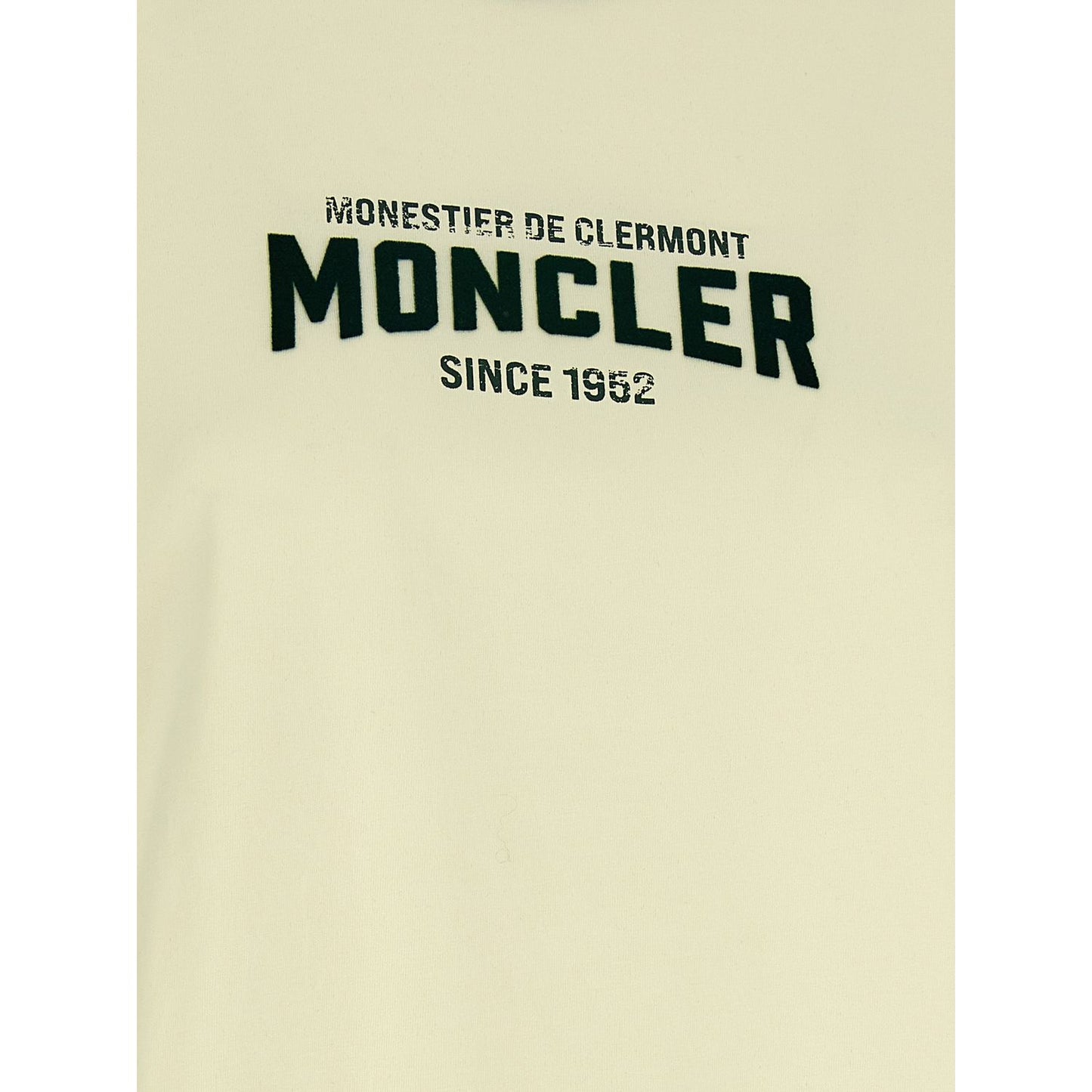 Moncler Beige Cotton T-Shirt