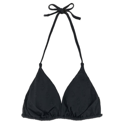 Polo Ralph Lauren Black Recycled Polyester Bikini