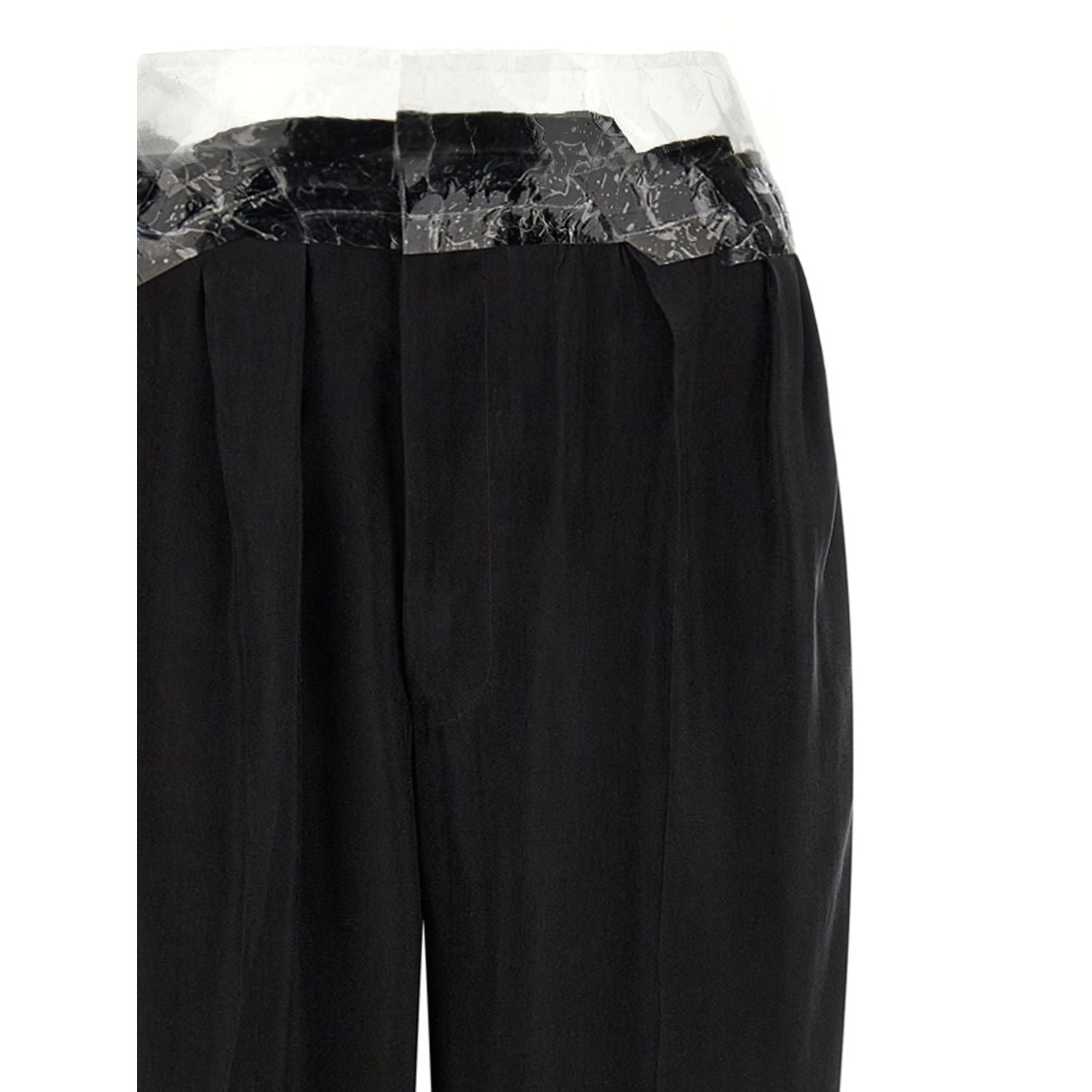 Maison Margiela Black Copper Casual Pants