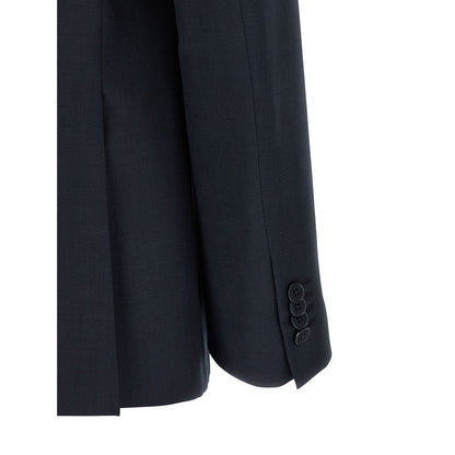 ZEGNA Blue Wool Two-Piece Suit