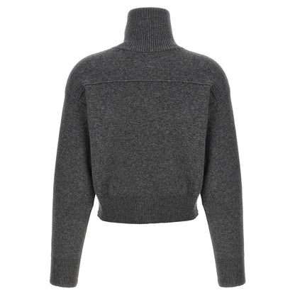 Brunello Cucinelli Gray Cashmere Cardigan