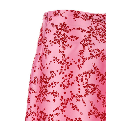 Alberta Ferretti Multicolor Polyester Mini Skirt