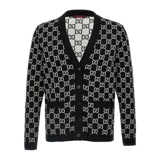Gucci Bicolor Wool Cardigan