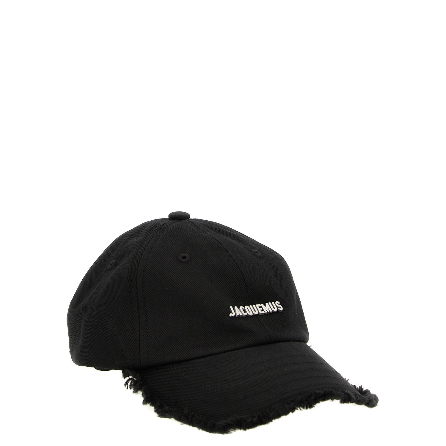 Jacquemus Black Cotton Cap (Baseball Hat)