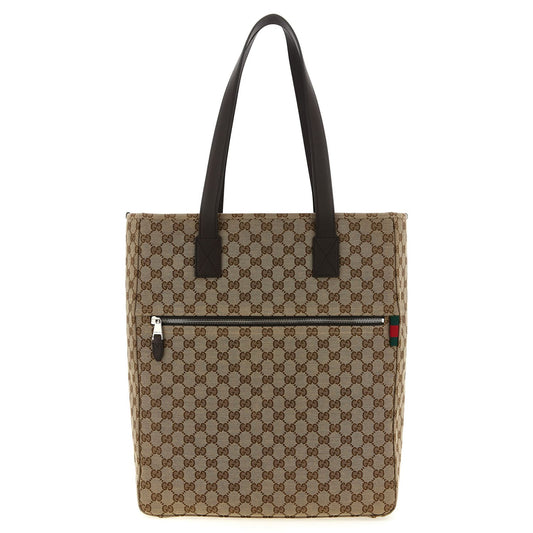 Gucci Brown Polyester Shoulder Bag
