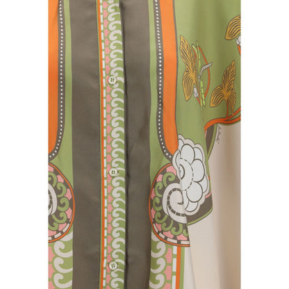La Double J Multicolor Silk Shirt