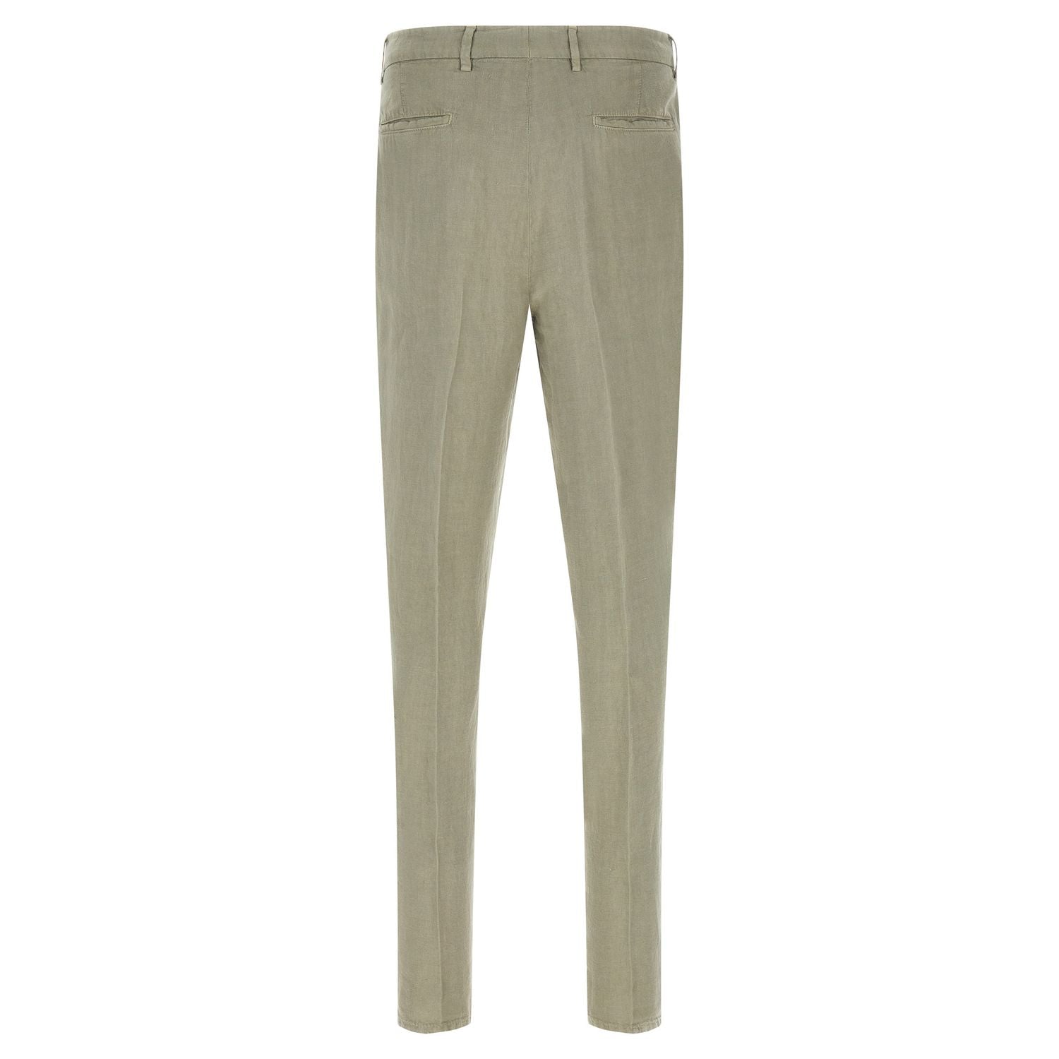 Brunello Cucinelli Bicolor Linen Casual Pants