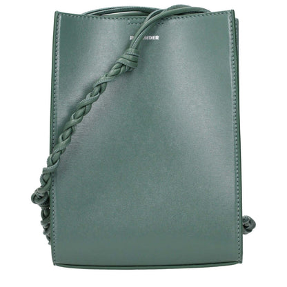 Jil Sander Green Leather Crossbody Bag