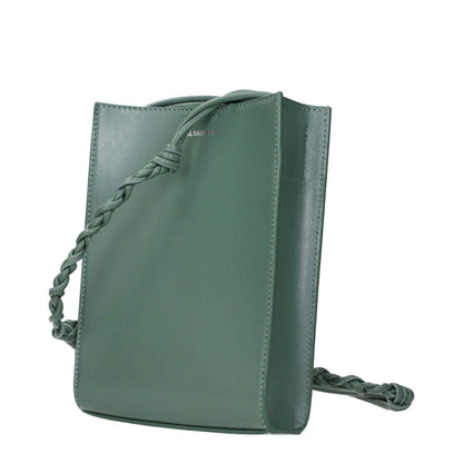Jil Sander Green Leather Crossbody Bag