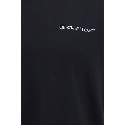 Off-White Black Cotton T-Shirt