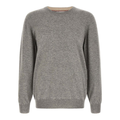Brunello Cucinelli Gray Cashmere Cardigan