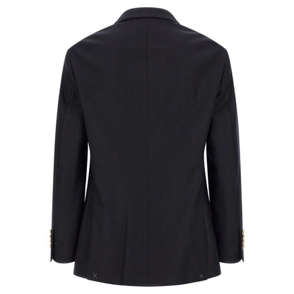 Brunello Cucinelli Blue Virgin Wool Blazer