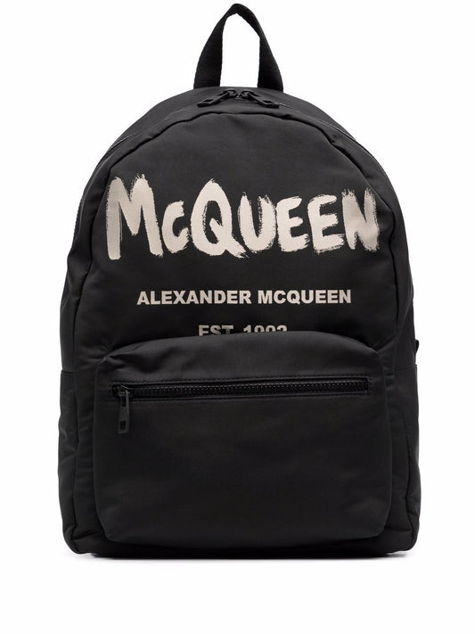 Alexander McQueen Graffiti Metropolitan Backpack