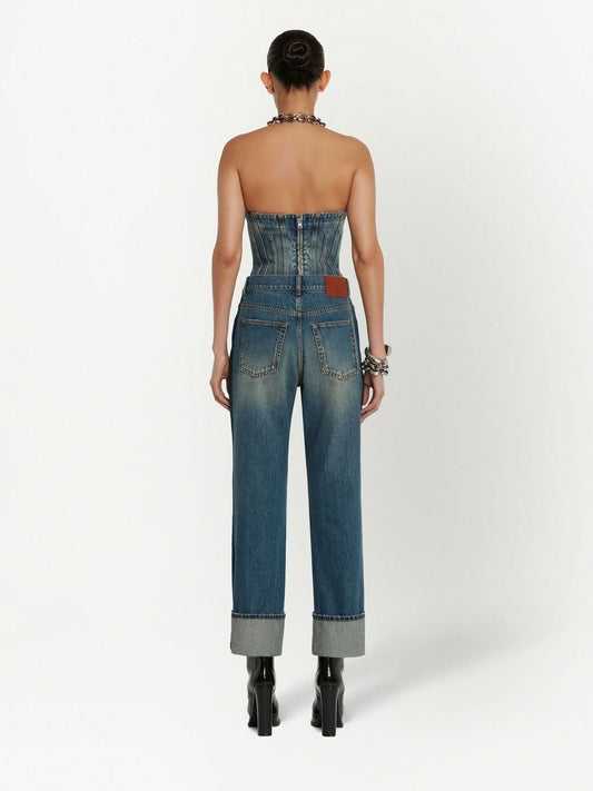 Alexander McQueen Jeans Blue Jeans Alexander Mcqueen