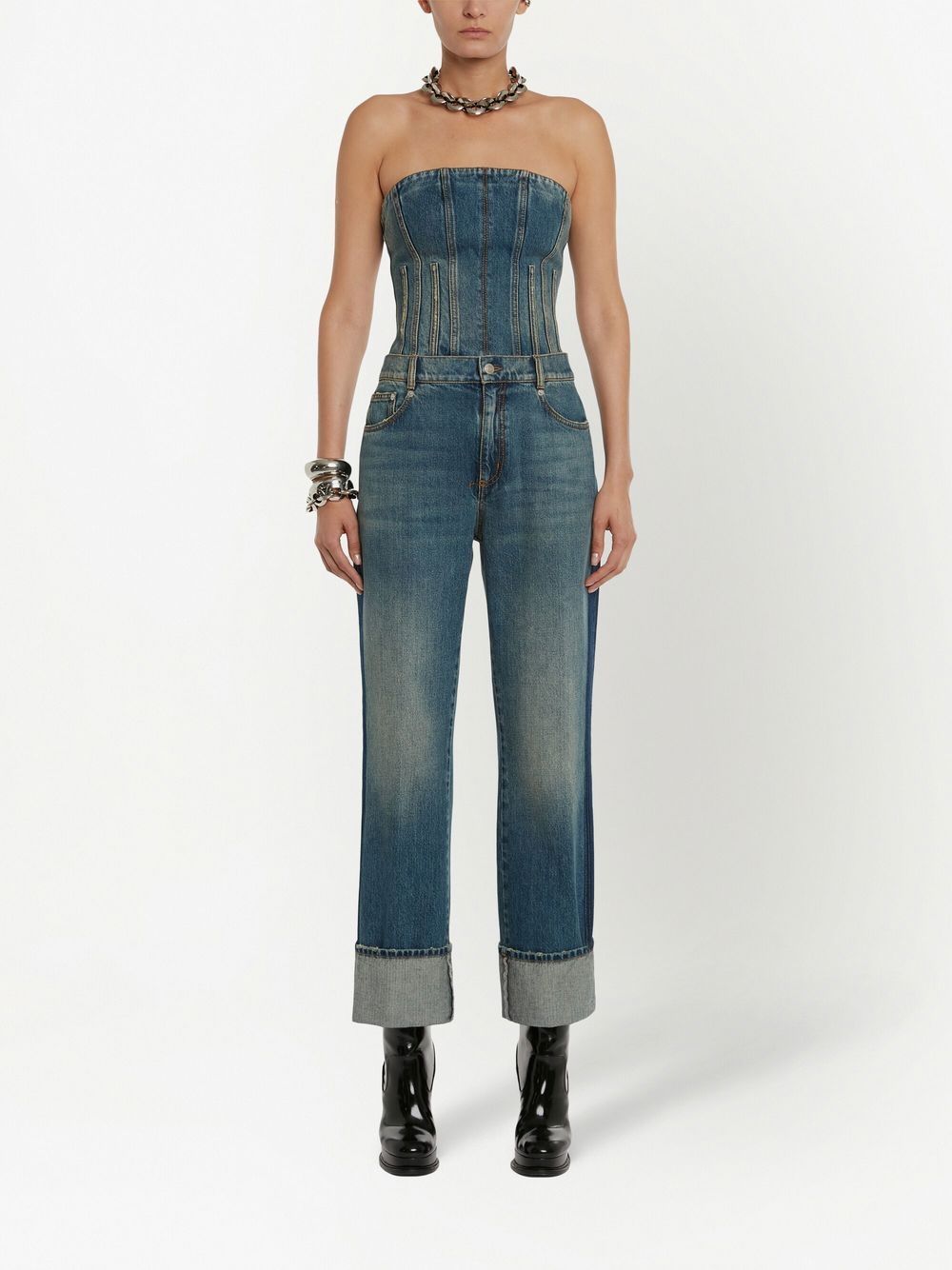 Alexander McQueen Jeans Blue Jeans Alexander Mcqueen