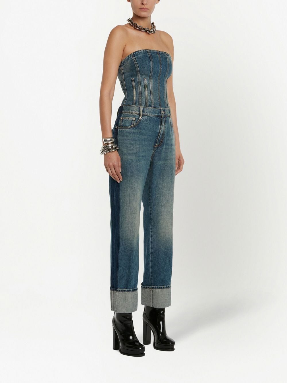 Alexander McQueen Jeans Blue Jeans Alexander Mcqueen