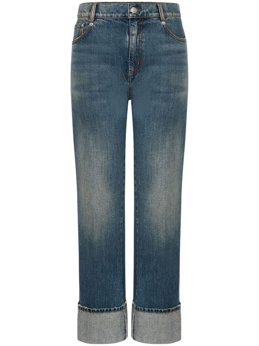 Alexander McQueen Jeans Blue Jeans Alexander Mcqueen