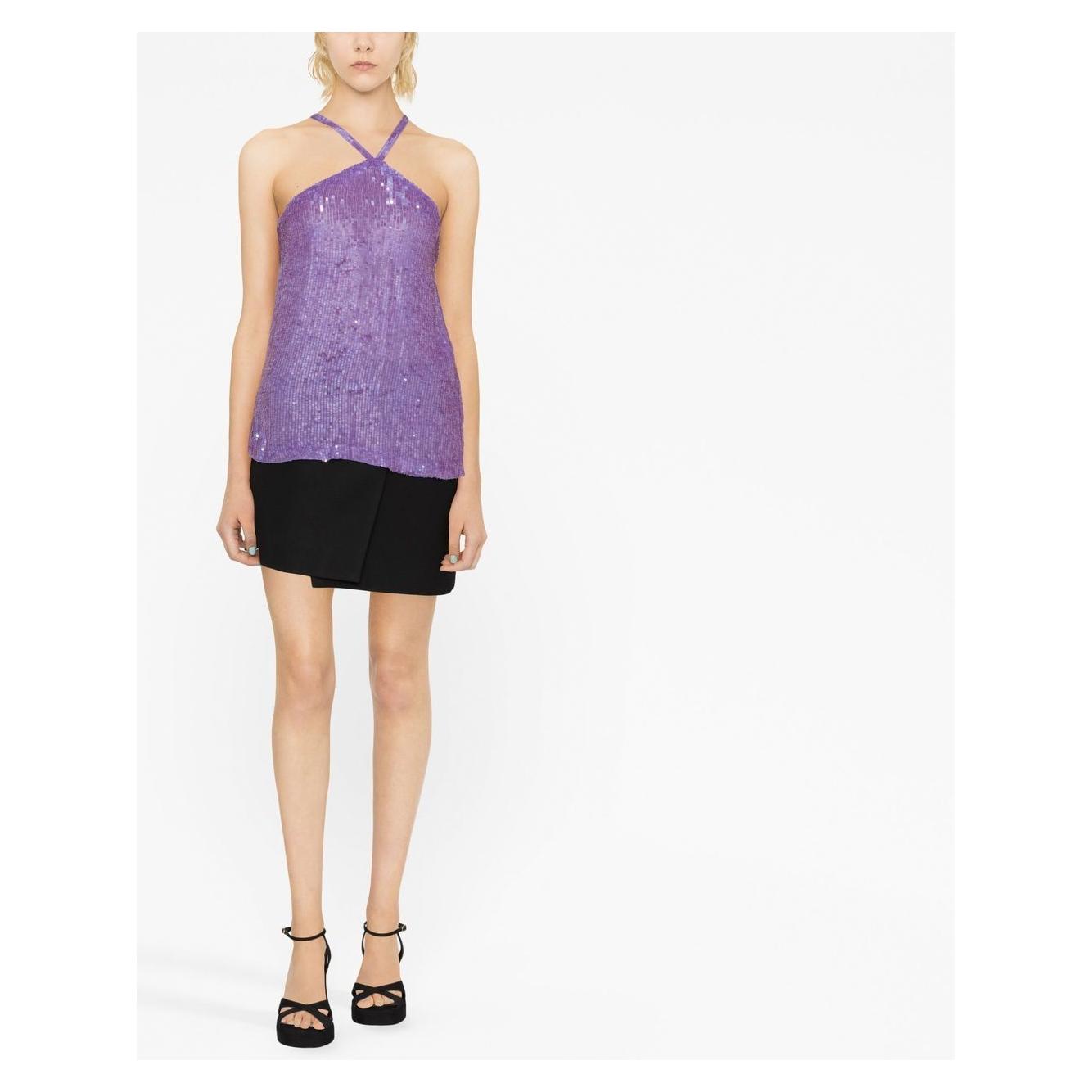 Parosh Top Purple Topwear Parosh