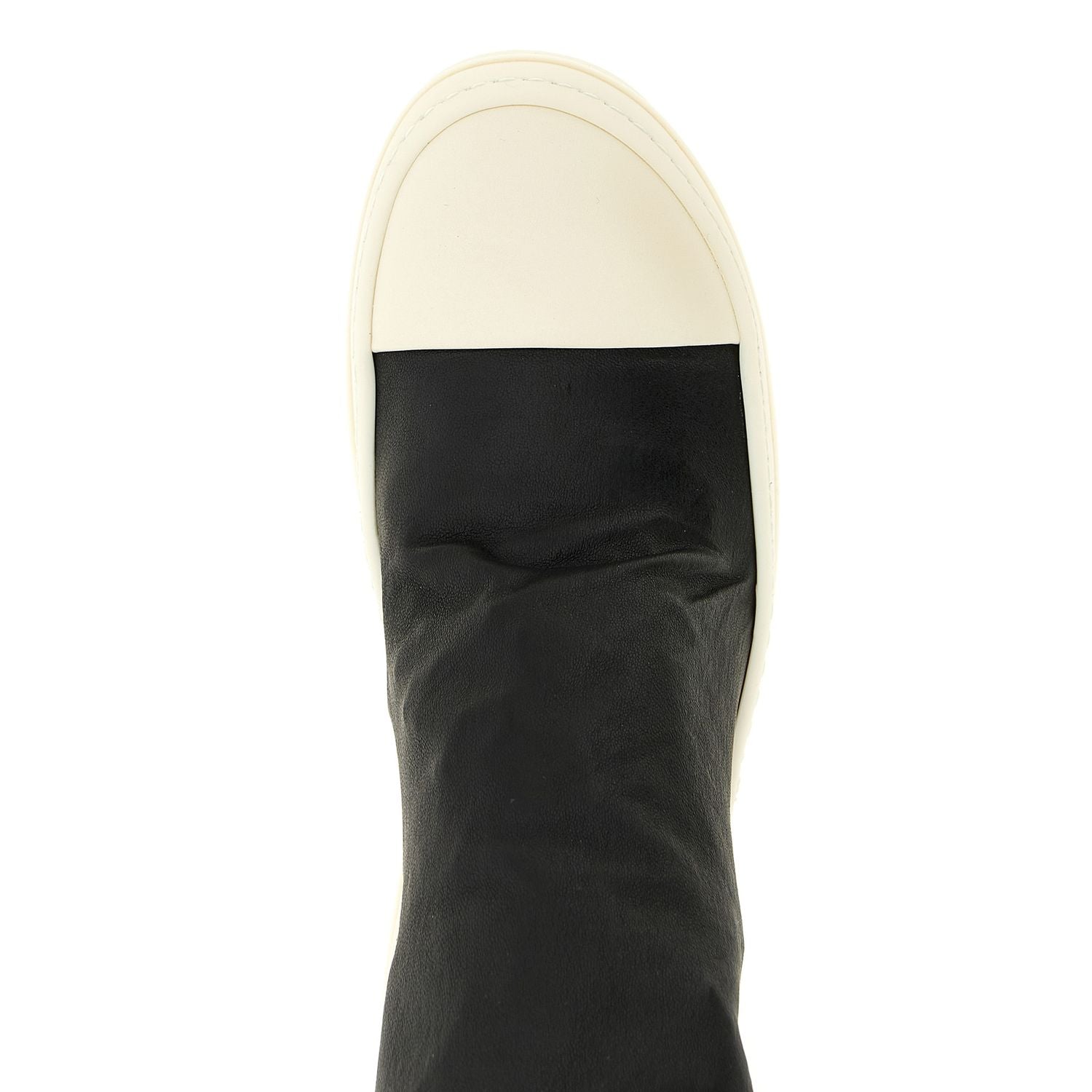 Rick Owens Black Lamb Leather Over The Knee