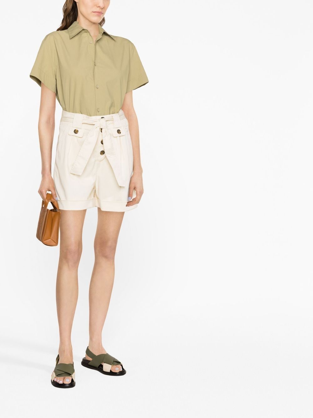 Woolrich Shorts White Short trousers Woolrich