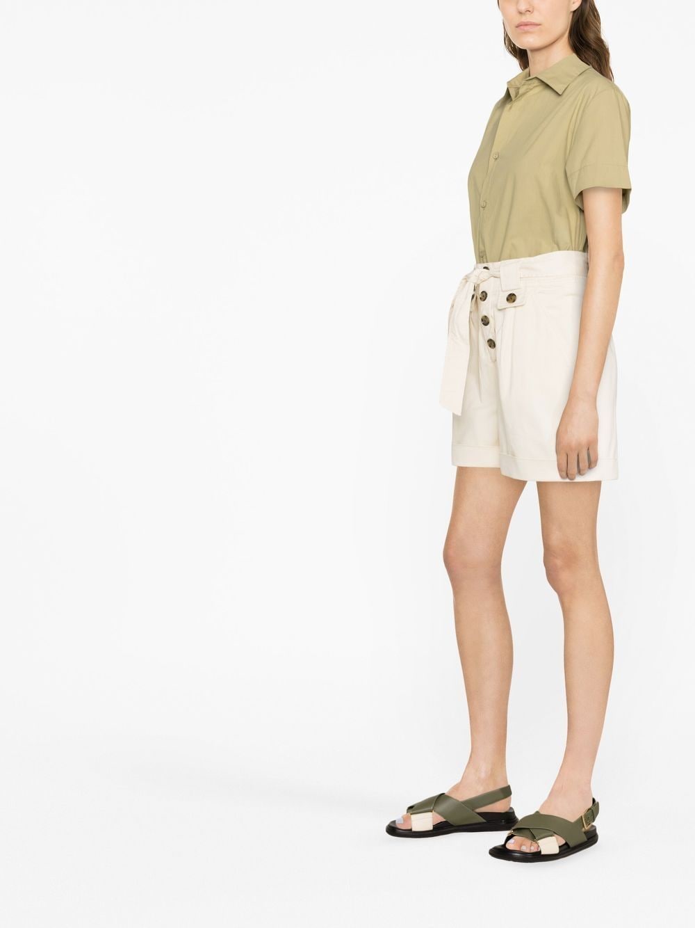 Woolrich Shorts White Short trousers Woolrich