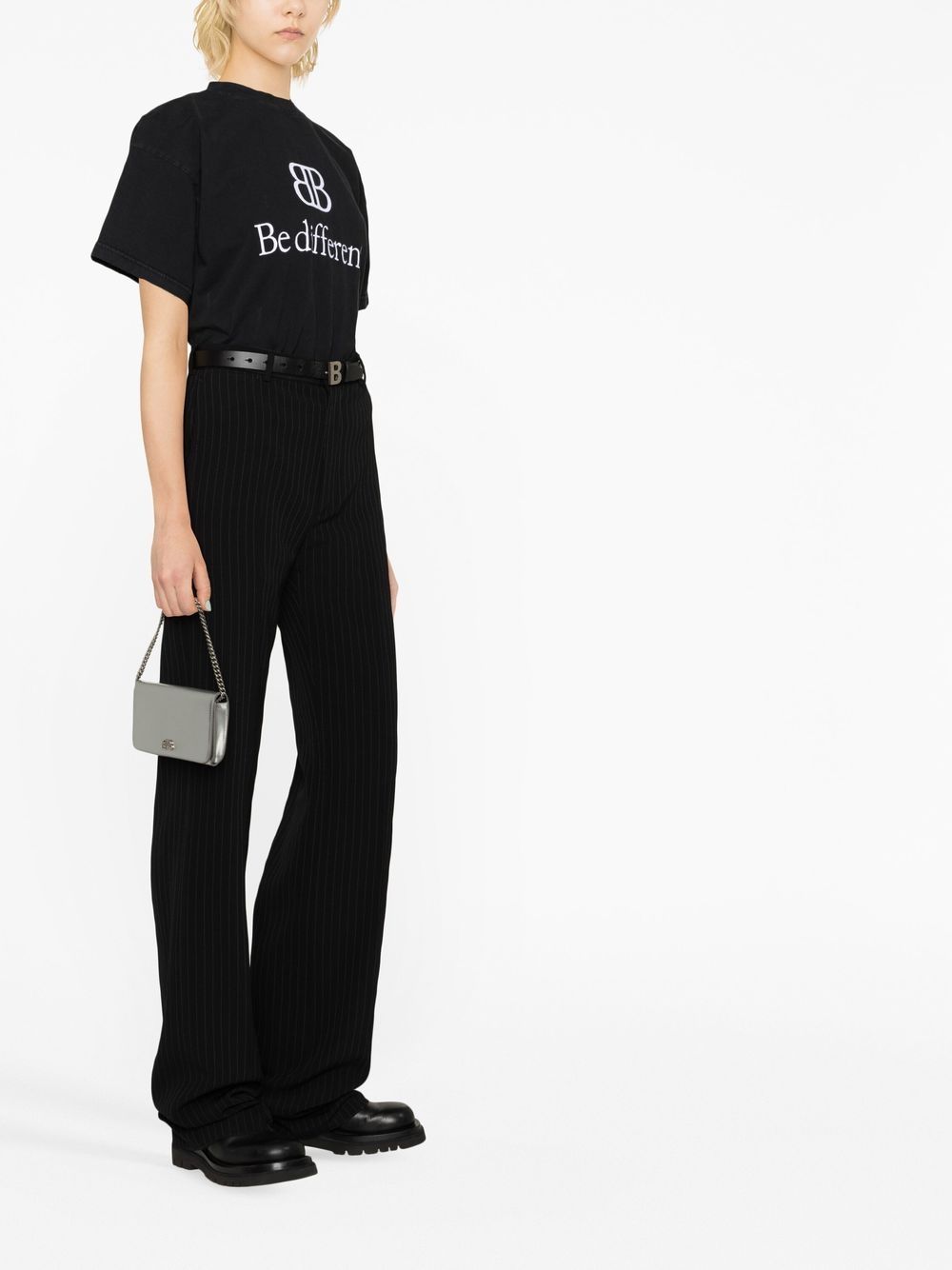 Balenciaga pinstripe straight-leg trousers Trousers Balenciaga