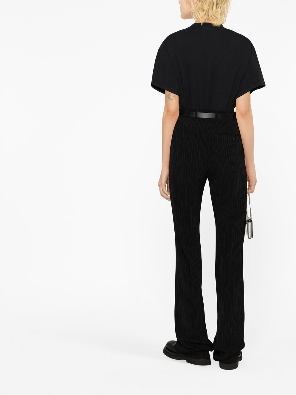 Balenciaga pinstripe straight-leg trousers Trousers Balenciaga