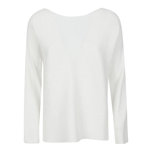 Liviana Conti Sweaters White Topwear Liviana Conti