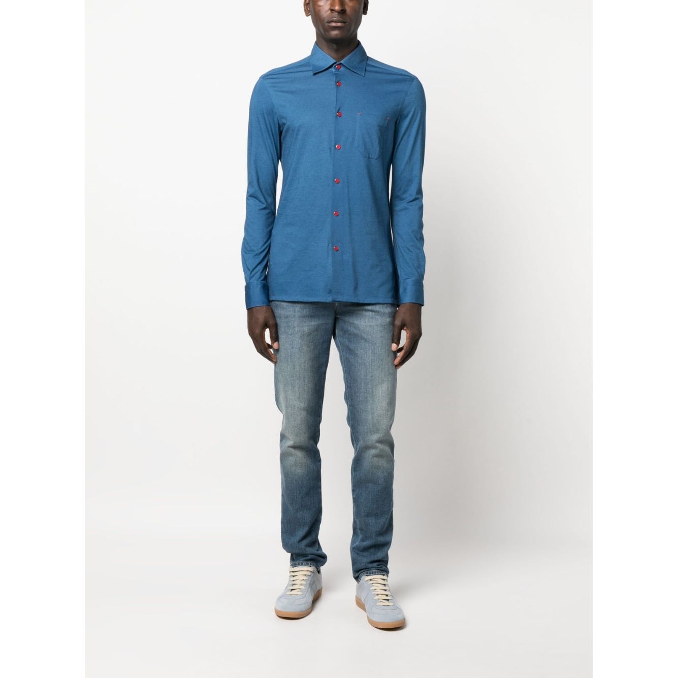 KITON PRE Shirts Red Shirts Kiton Pre