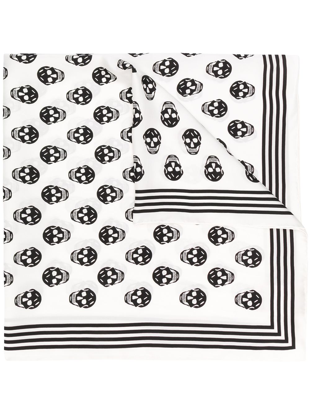 Alexander McQueen Scarfs White Scarves Hats & Gloves Alexander Mcqueen