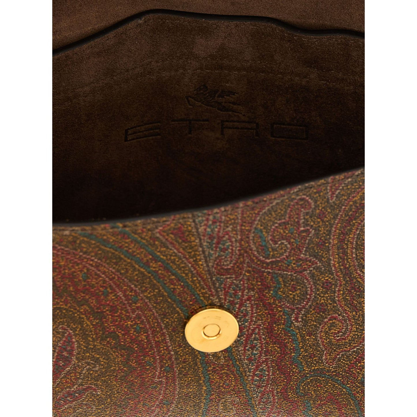 Etro Multicolor Cotton Shoulder Bag