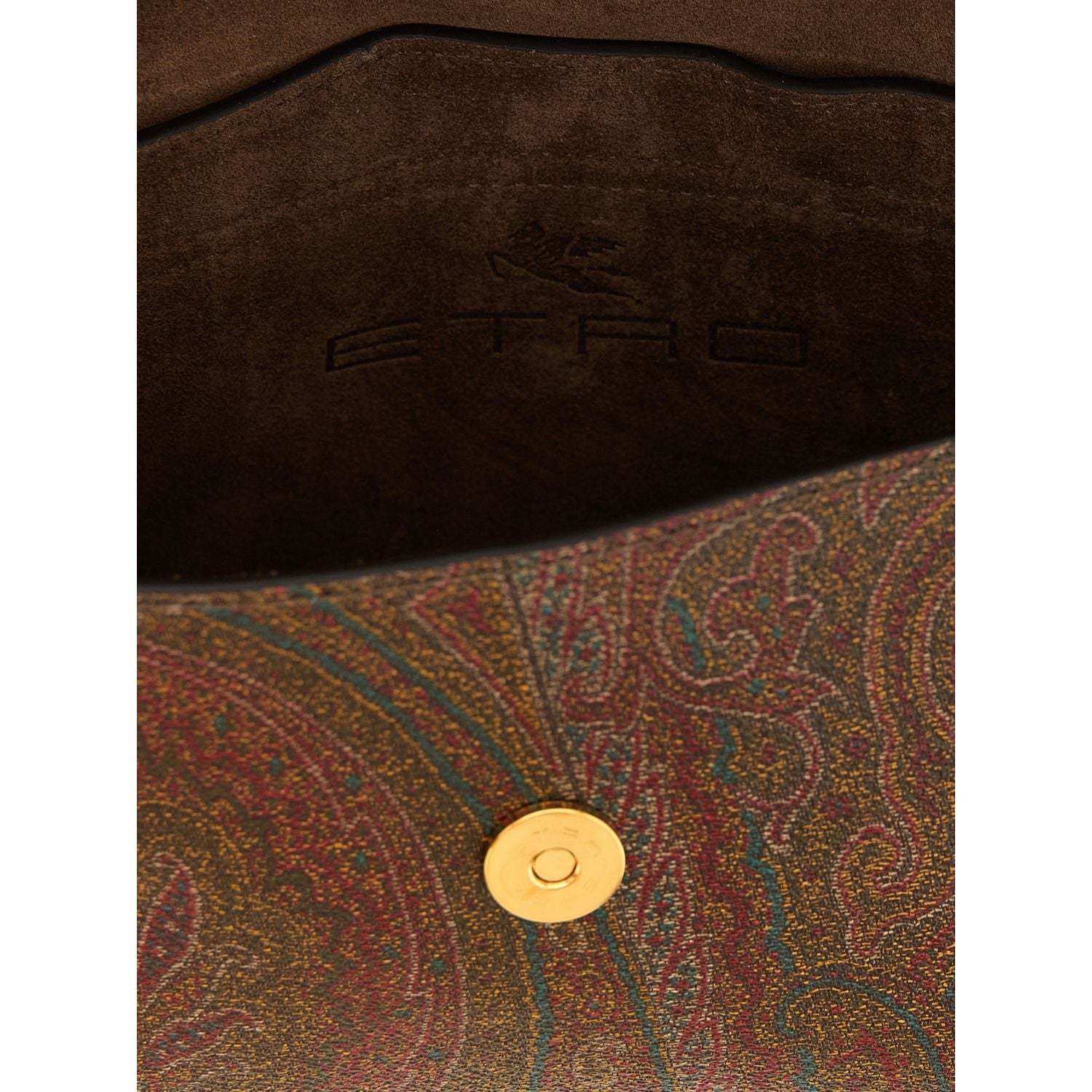 Etro Multicolor Cotton Shoulder Bag