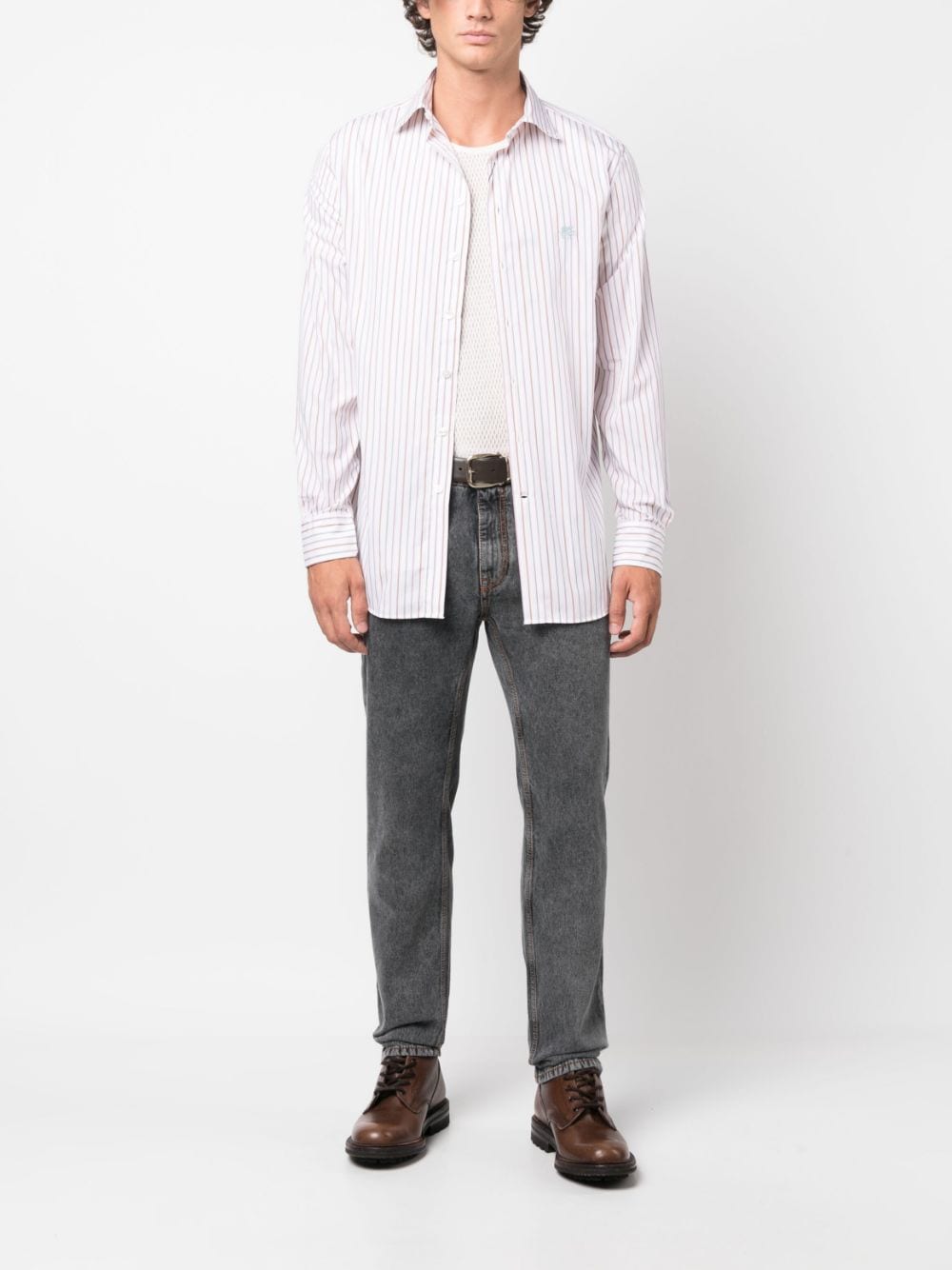 Etro Jeans Grey Jeans Etro