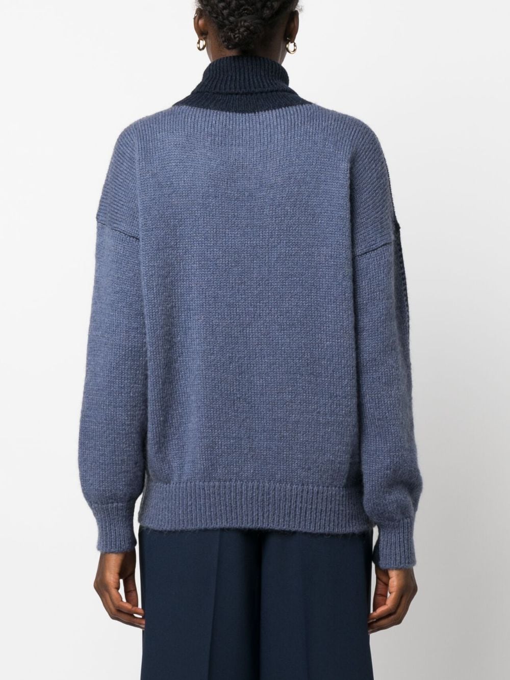 Alysi Sweaters Blue Topwear Alysi