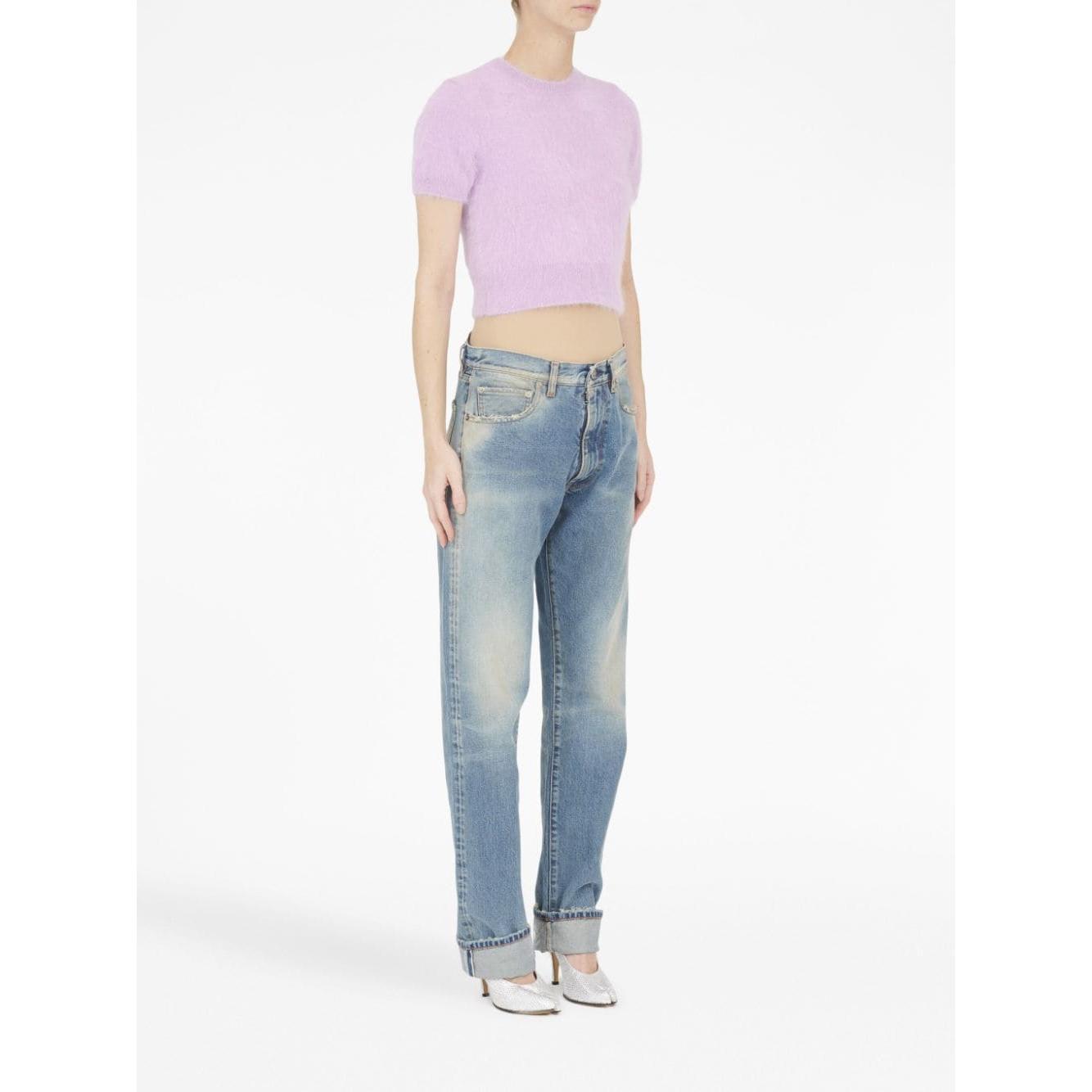 Maison Margiela T-shirts and Polos Lilac Topwear Maison Margiela