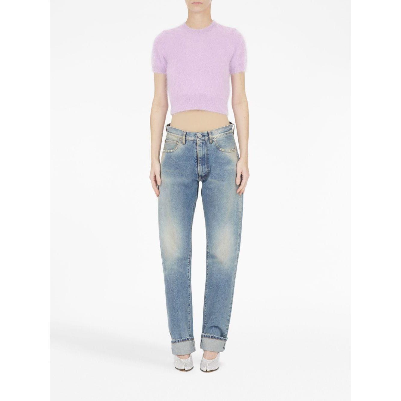 Maison Margiela T-shirts and Polos Lilac Topwear Maison Margiela