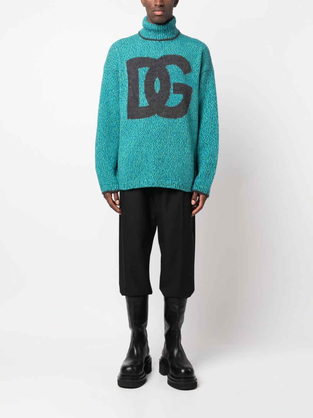 Dolce & Gabbana Sweaters Blue Topwear Dolce & Gabbana