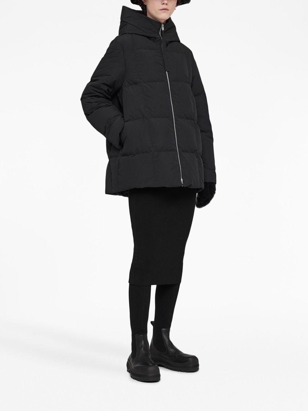 Jil Sander Quilted Down Jacket Jackets Jil Sander