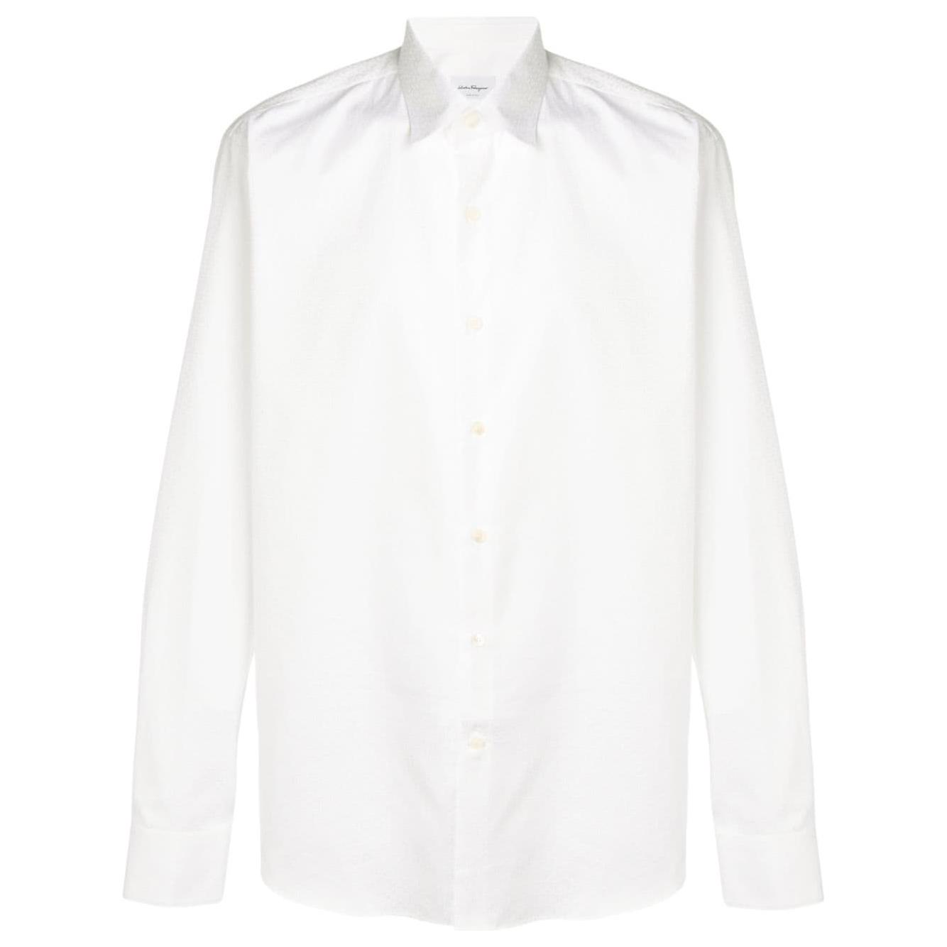 Ferragamo Shirts White Shirts Ferragamo