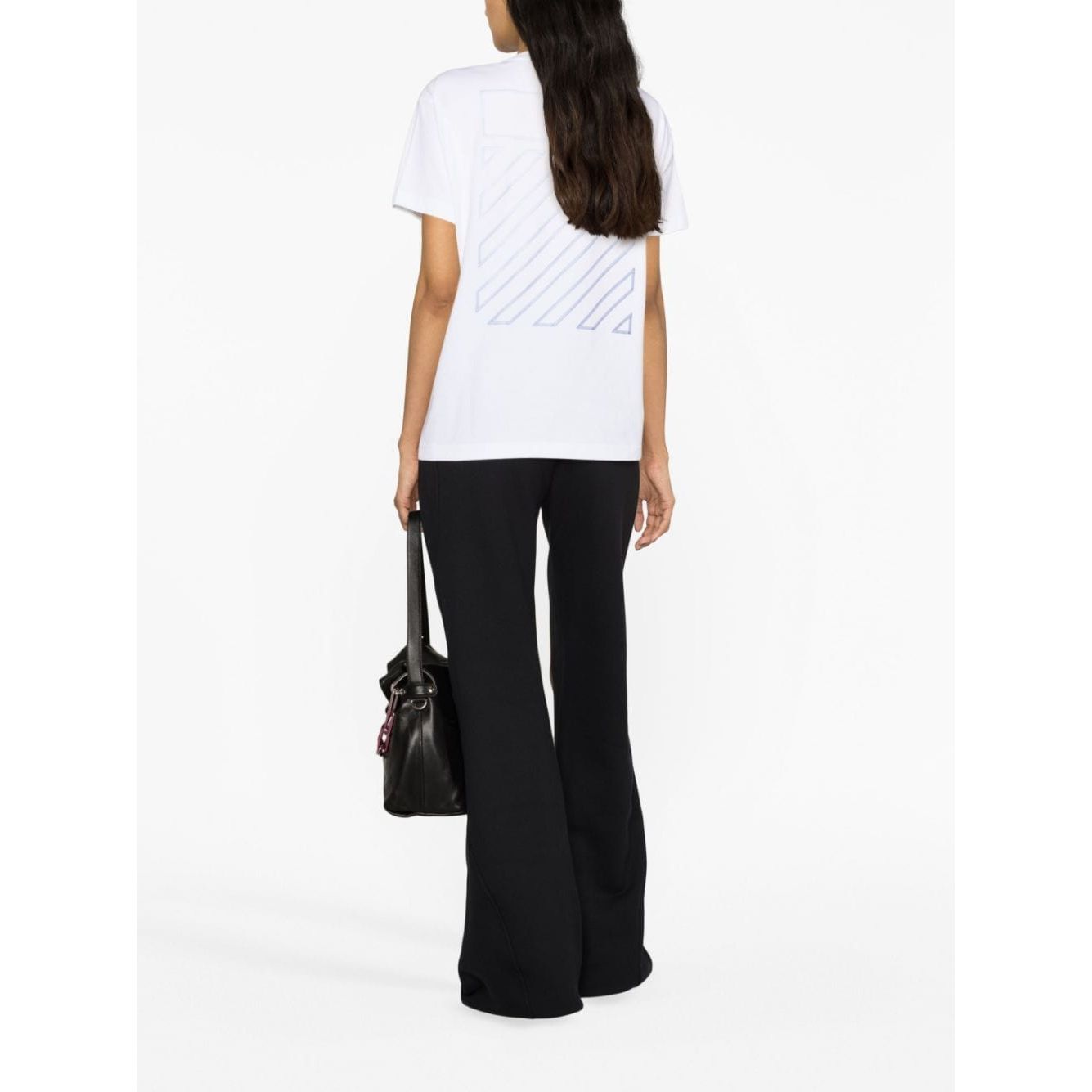 Off White Trousers Black Trousers Off White