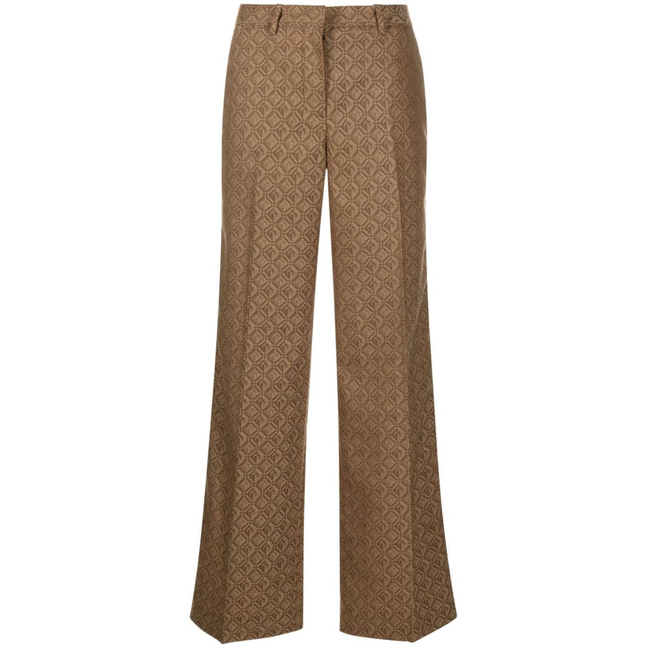 MARINE SERRE Trousers Beige Trousers Marine Serre