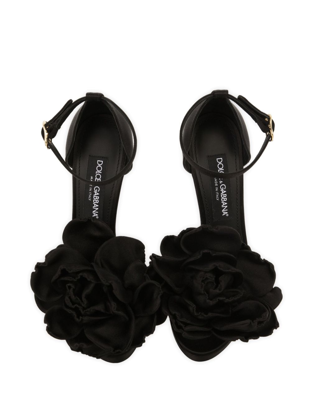 Dolce & Gabbana Keira 105mm flower appliqué sandals Sandals Dolce & Gabbana