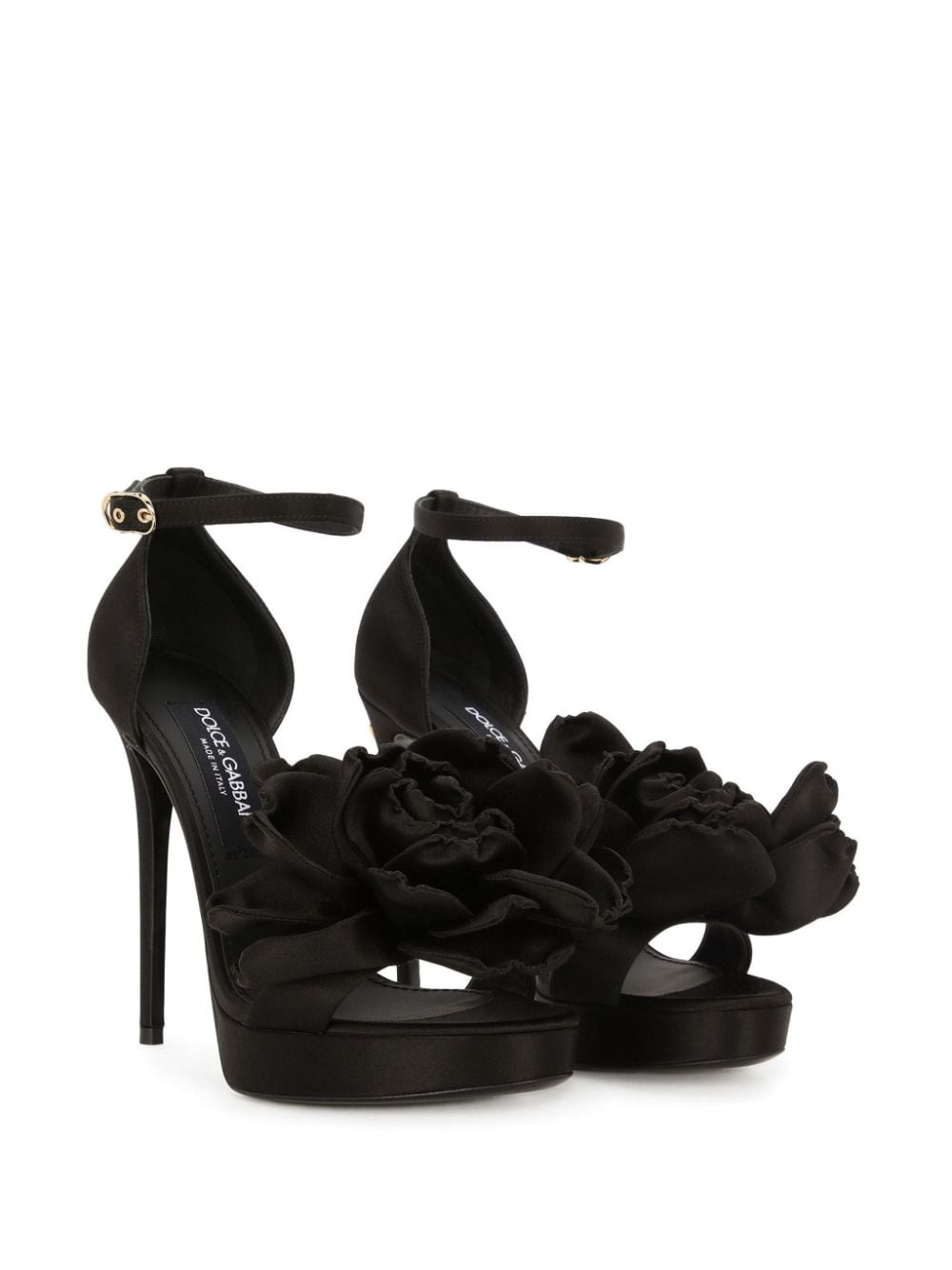 Dolce & Gabbana Keira 105mm flower appliqué sandals Sandals Dolce & Gabbana